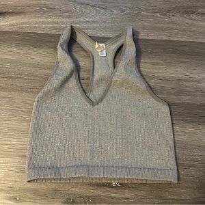 Free People Grey Tank Top